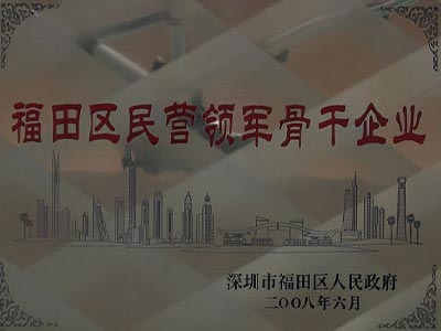 福田區(qū)民營(yíng)領(lǐng)軍骨干企業(yè)